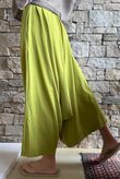 Oscar Asymmetric Hareem Skirt Pant Olive